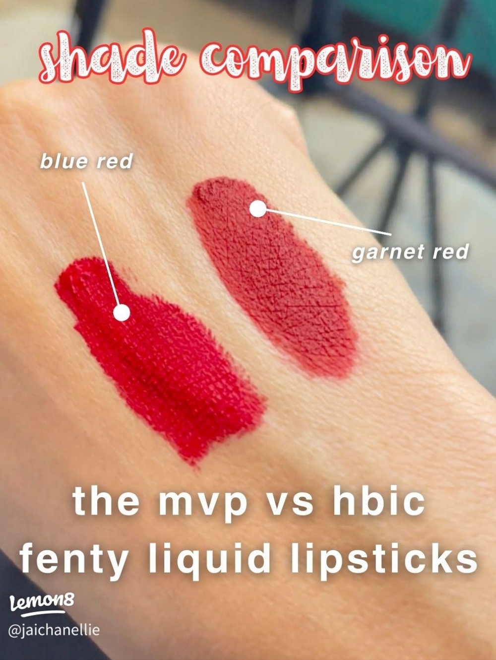 FENTY liquid lipstick in H.B.I.C. - Garnet Red - Picture 10 of 15